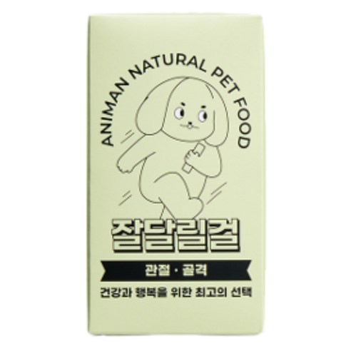 애니먼 강아지 쿠키 영양제, 관절 골격영양제, 250g, 1개