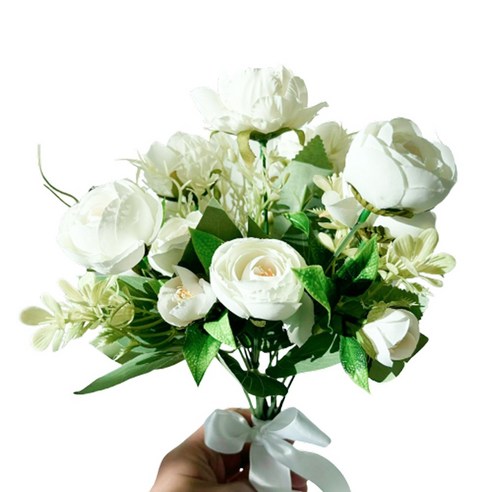 숨채움 꽃다발 조화 인테리어 스몰 웨딩 부케