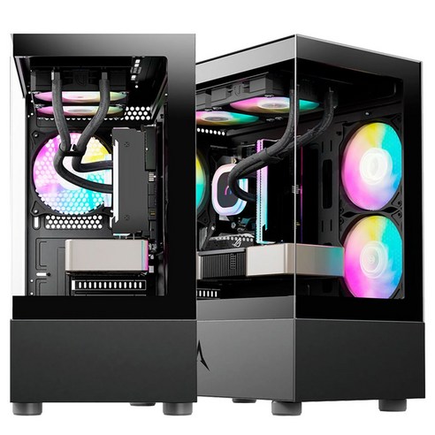 왕가PC 게이밍 데스크탑 게임용 고사양 조립컴퓨터 하이엔드PC 컴퓨터본체, c.하이엔드PC WX27, 블랙
