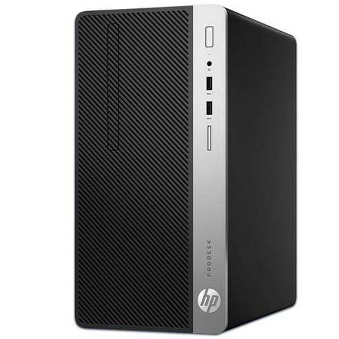 i5 HP 컴퓨터 본체 사무용 가정용 데스크탑 PC 윈도우10 PRO, 윈도우 11 프로, 400_G6, Black, 500GB, 16GB