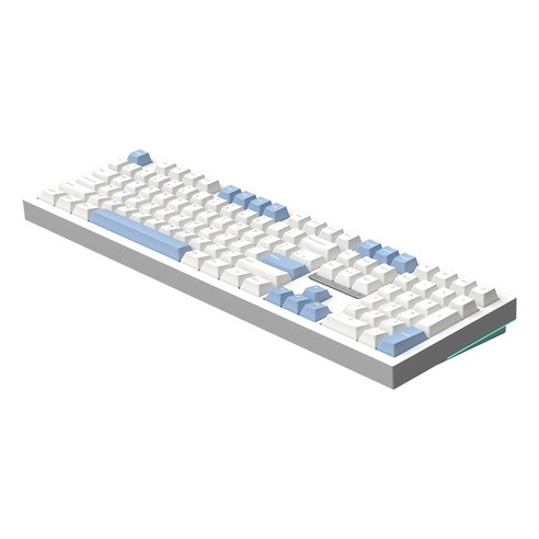 SPM PL108W 아라 풀배열 108키 숫자키 유무선 블루투스 사무용 기계식키보드, PL108W 아라 (저소음 새벽 택타일), 화이트, 저소음 새벽 택타일