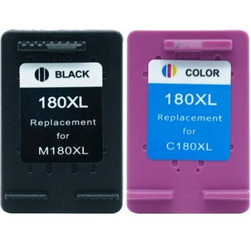800매 600매 특대용량 삼성 호환잉크 세트 INK-M180XL C180XL SL-J1660 J1663 J1665 J1770FW, 1개