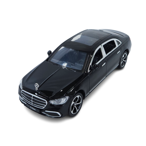 벤츠 세단 S400L 1:24 롱바디 자동차 모형, 1개