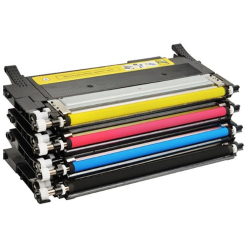 삼성프린트 SL-C565W SL-C565FW SL-C515W 호환, 1개, CLT-P515C 검정 파랑 빨강 노랑 4색 세트
