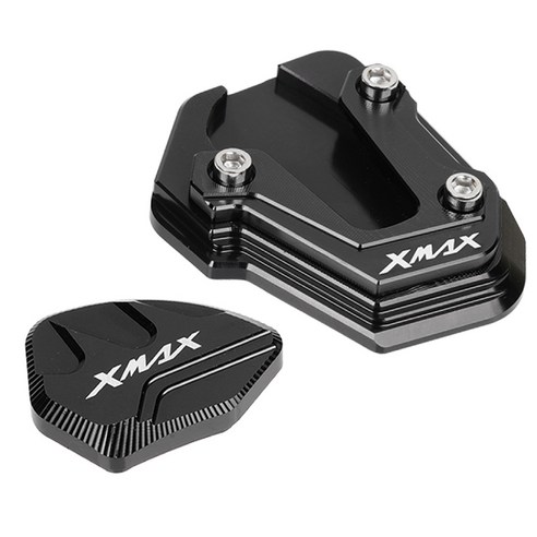 XMAX 사이드스탠드 세트 클립 킥 전년식, 블랙