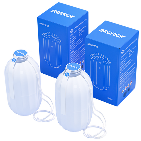브로픽 대용량 고정형 변기 세정제, 320g, 4개