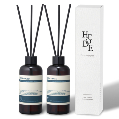 헤오드 클래식 디퓨저 기본형 1세트, 2개, 200ml, 에이프릴프레쉬