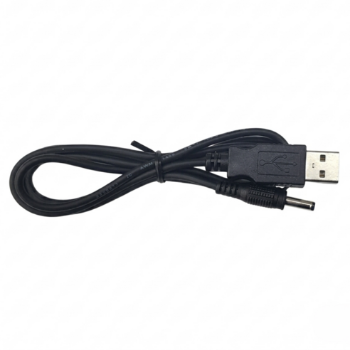 SIFT 포레오 충전 케이블 USB A to DC, 1개, 블랙, 82.5cm