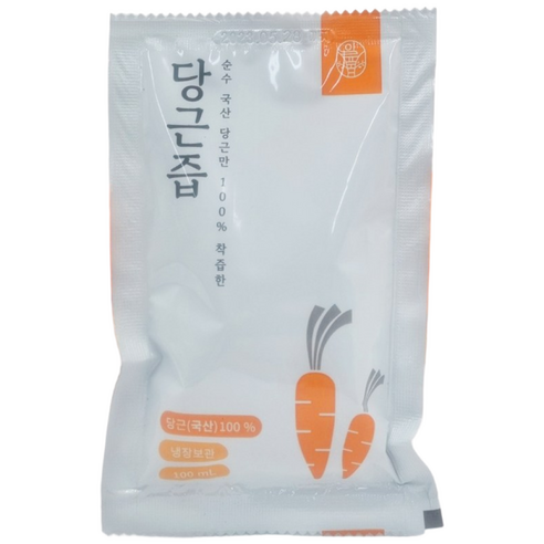 일품자연 당근즙 100ml x 30포 당근효능 착즙 실사용 후기 | 효과 있을까? - 상품 이미지 1