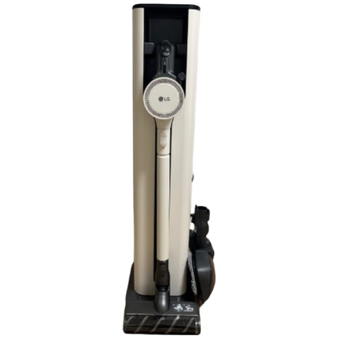 LG 공식판매점 코드제로 오브제컬렉션 올인원타워 무선청소기 AU947CWD 260W, 카밍 베이지