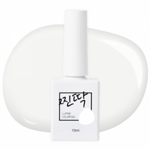 찐딱 프리미엄 네일아트 젤컬러 젤네일, 1개, 10ml, JJ001 (찐 화이트)