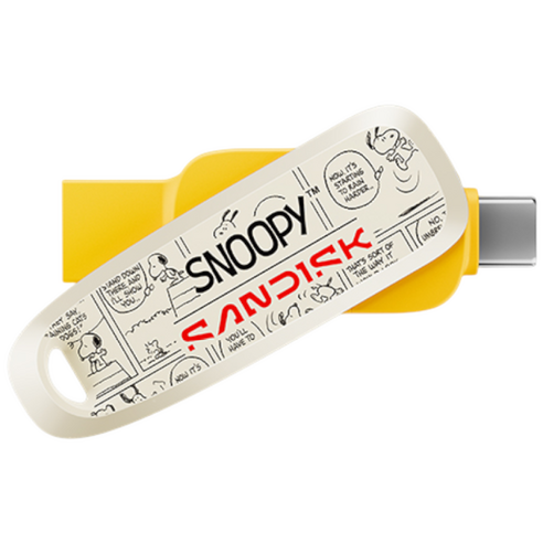 샌디스크 스누피 USB 메모리 Phone Drive SNOOPY 에디션 C타입 OTG SDDDC6, 64GB