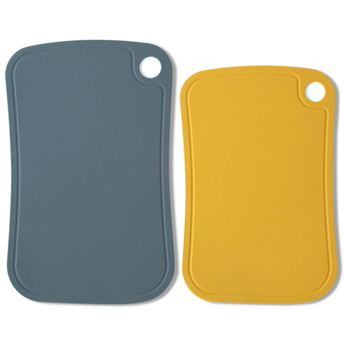 꿈꾸는키친 국산 칼집나지 않는 양면 항균 TPU 도마 2종세트