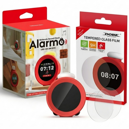 닌텐도 사운드 클록 알라모 + 액정 보호 필름