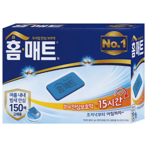 쾌적한 여름밤을 위한 선택: 홈매트 피 매트 교체용 150p