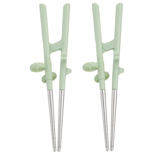 에디슨 2단계 스텐 젓가락, 민트 EC1295 ..., 1세트