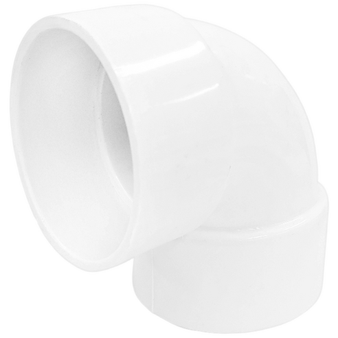 PVC 90도 엘보 35A 40A 50A VG2 파이프 플라스틱 배관 부속 이음관