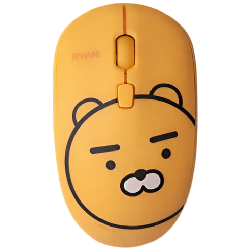 카카오프렌즈 저소음 무선마우스, 없음, 라이언
