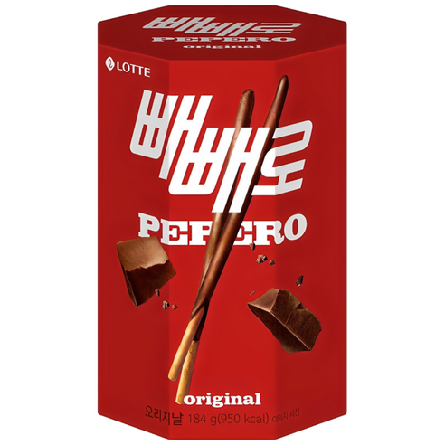 빼빼로 오리지날, 184g, 1개 184g × 1개, 개당 중량 × 수량 섬네일