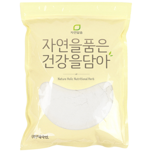 자연닮음 국산 백미 찹쌀가루 1kg 버터떡 재료 고품질 건식 찹쌀가루, 1개