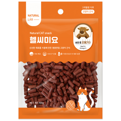 네츄럴랩 고양이 헬씨미요 간식 솔직 후기 | 실제 사용자 리뷰 총정리 - 상품 이미지 1