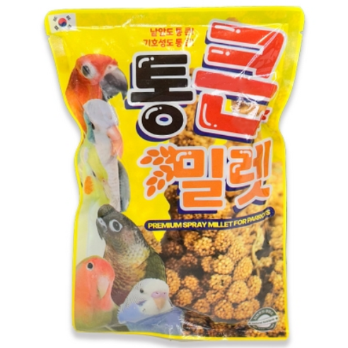 리프패럿 통큰 밀렛 앵무새 소동물 간식, 1개, 100g