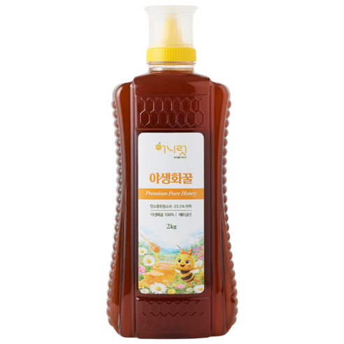 허니럿 야생화꿀 베트남 자연벌꿀 2kg, 1개 솔직 후기 | 실사용자 리뷰 분석 썸네일