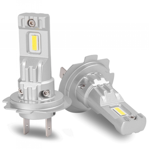CUBLAND LED 전조등 안개등 H7 자동차 헤드라이트 6500K 12V, 1세트