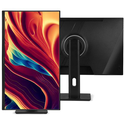 크로스오버 미켈란 24PMT5 IPS 리얼100 TYPE-C 멀티스탠드 24인치 모니터 무결점, 미켈란 black