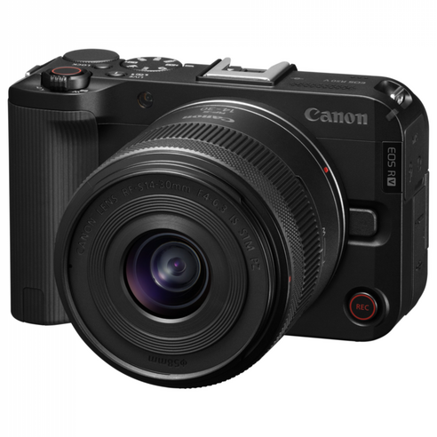 캐논 공식총판 EOS R50 V 14-30mm KIT (블랙)+융 미러리스 브이로그 카메라