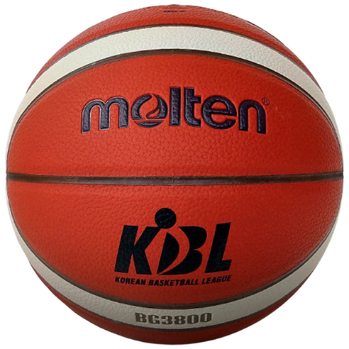 몰텐 농구공(B6G3800 FIBA공인구 합성가죽 BG3800), KBL/정품 BG3800, 1개