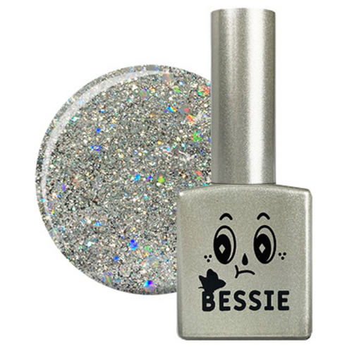 BESSIE 나빌레라 글리터 젤네일, GL22빛나는홀로, 11ml, 1개