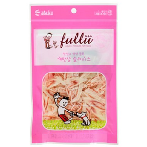 후루루 고양이 슬라이스 간식 맛 × 개당 중량 × 수량, 게맛살슬라이스 × 30g × 15개 섬네일