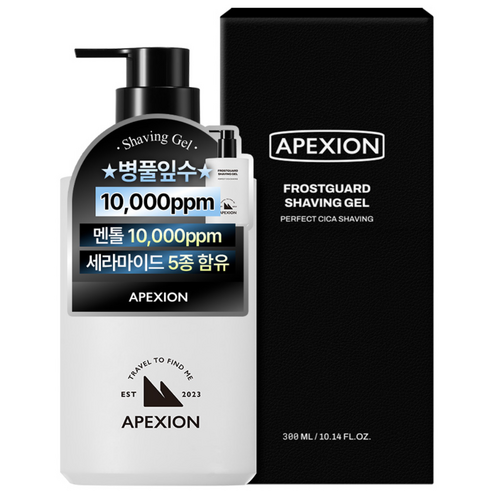에펙션 프로스트가드 퍼펙트 시카 쉐이빙 젤, 1개, 300ml