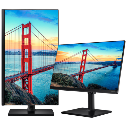 삼성전자 LF24T452FQ 24인치 모니터 FHD IPS 광시야각 피벗 HDMI DP 지원 22/21연식 중고