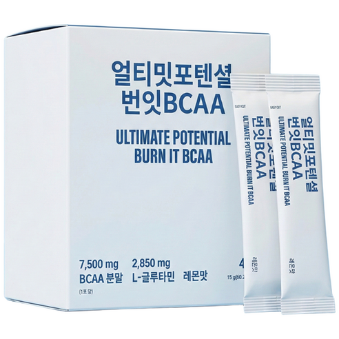 얼티밋포텐셜 번잇 BCAA 스틱 아미노산 아르기닌 헬스보충제 레몬맛, 30개, 15g