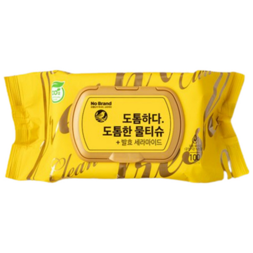 노브랜드 도톰한 캡형 물티슈 100매 x 10팩 실사용 후기 | 효과 있을까? - 상품 이미지 1