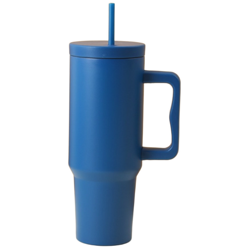 레디박스 1.18L 대용량 이중 보온 보냉 스텐 텀블러 손잡이, 1개, 1180ml, 블루