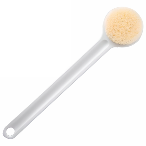 스토리빙 목욕 때밀이 샤워 바디브러쉬, 1개, 화이트