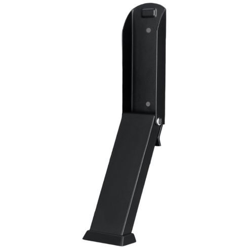 미란다 현관문 무타공 자석 도어스토퍼, 블랙, 1개