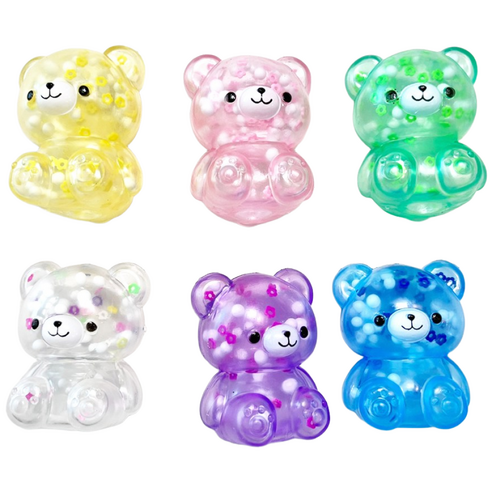 UB toy 곰돌이 말랑이 8cm, 6개, 모든색상