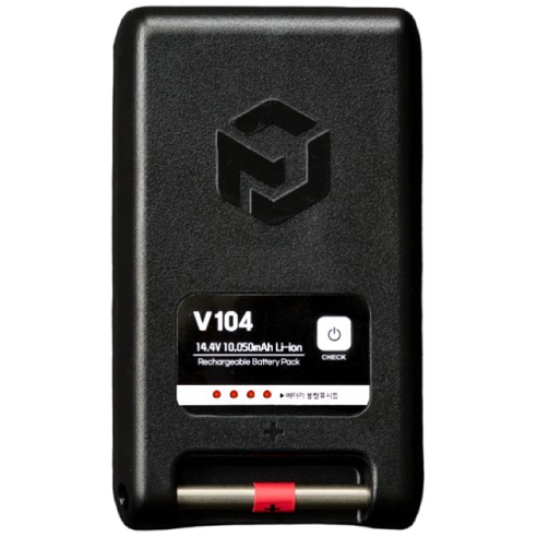피싱조이 전동릴 배터리 V104 밧데리 시마노 바낙스 등 모든 전동릴 지원, 블랙, V104 (10350mAh)