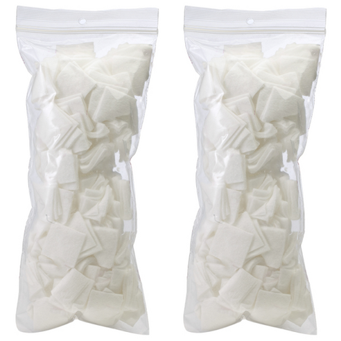 유리네일 쏙오프 전용 화장솜 200p, 2개