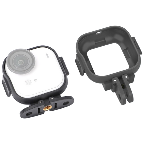Insta360 GO Ultra 전용 접이식 가로 세로 프레임 케이스 1/4 액션캠 마운트 인스타360 고 울트라, 1개