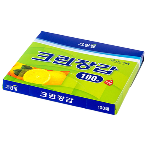 크린랩 크린 장갑 100매, 100개입, 1개