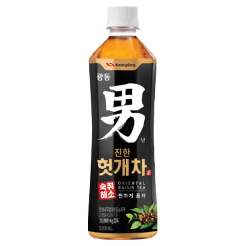 광동 진한 헛개차 1.25L, 500ml, 1개