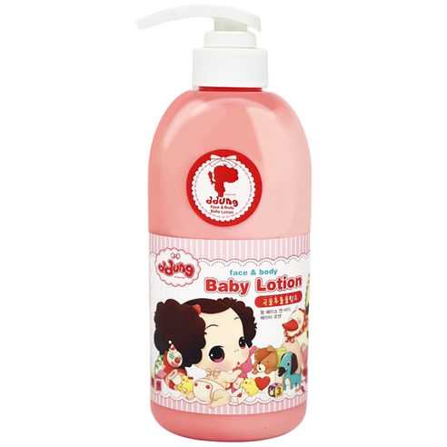 뚱 베이비 바디로션, 3개, 500ml