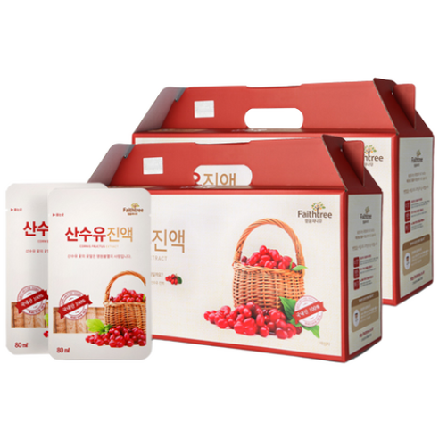 믿음의나무 산수유진액 80ml, 60개 실사용 후기 | 효과 있을까? 썸네일