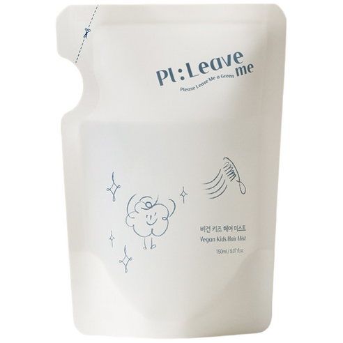 플리브미 비건 키즈 헤어 미스트 [리필 150ml], 1개