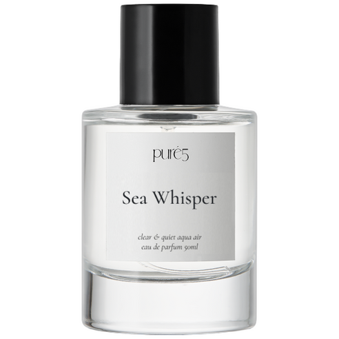 PURE5 청량한 허브 아쿠아 비누향 향수 오드퍼퓸 SEA WHISPER 50ml, 1세트